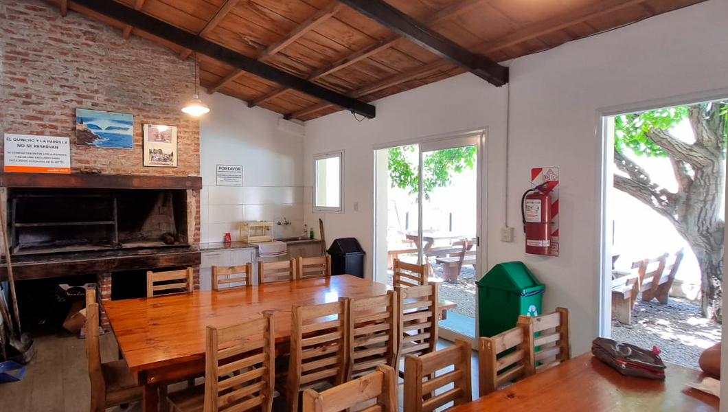 Almuerzo y cena en nuestro Quincho